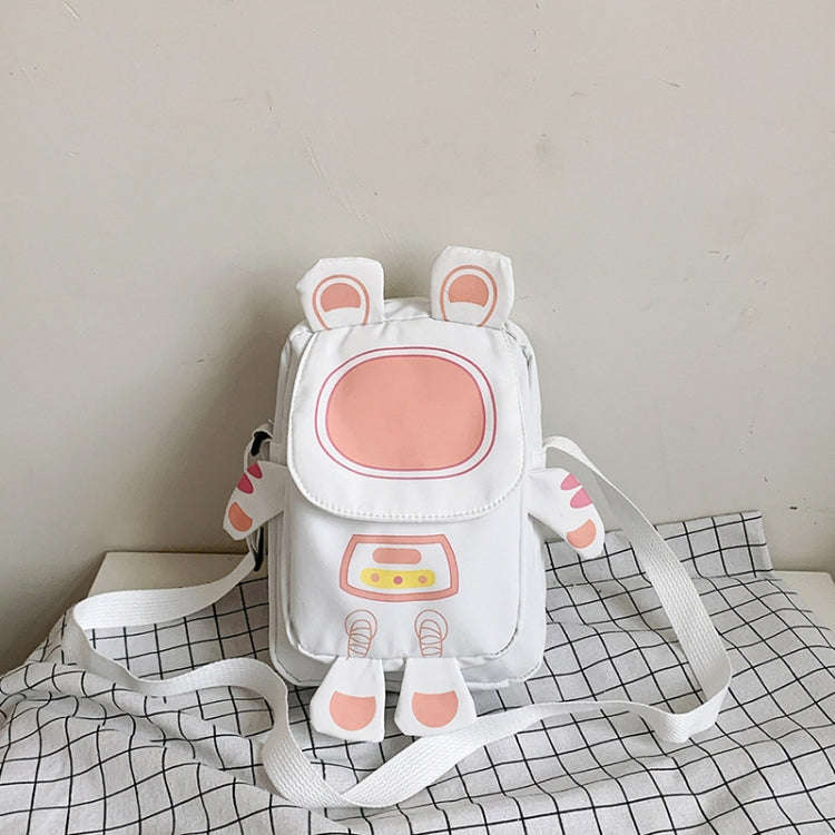 Cute Cartoon Student Crossbody Bag Lightweight Shoulder Bag(Pink)