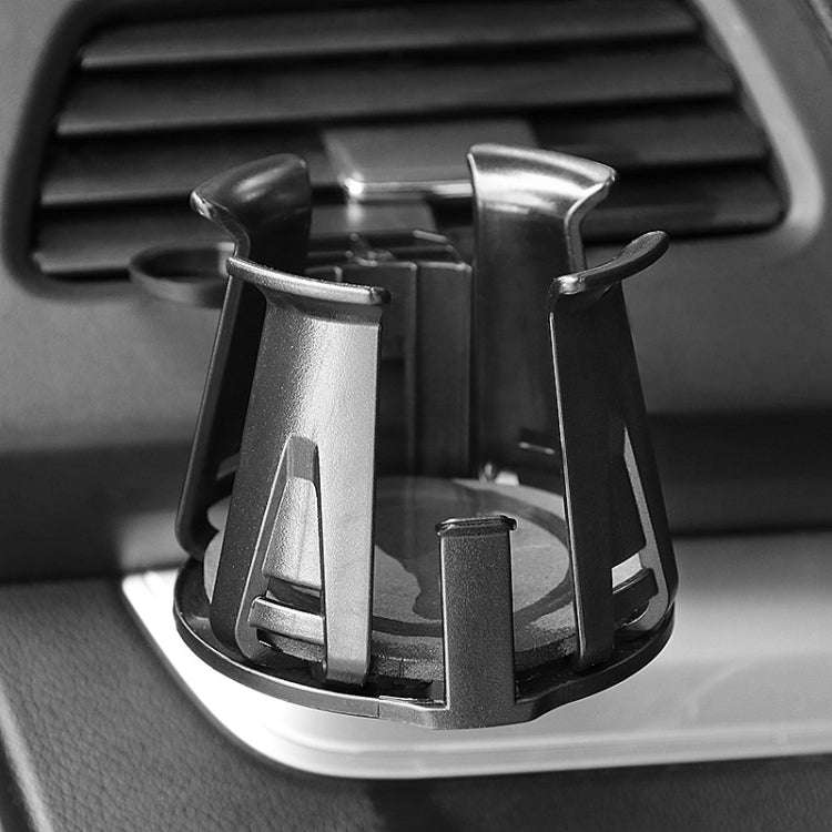 Car Air Vent Drink Holder Car Multifunctional Water Cup Racks(Black)