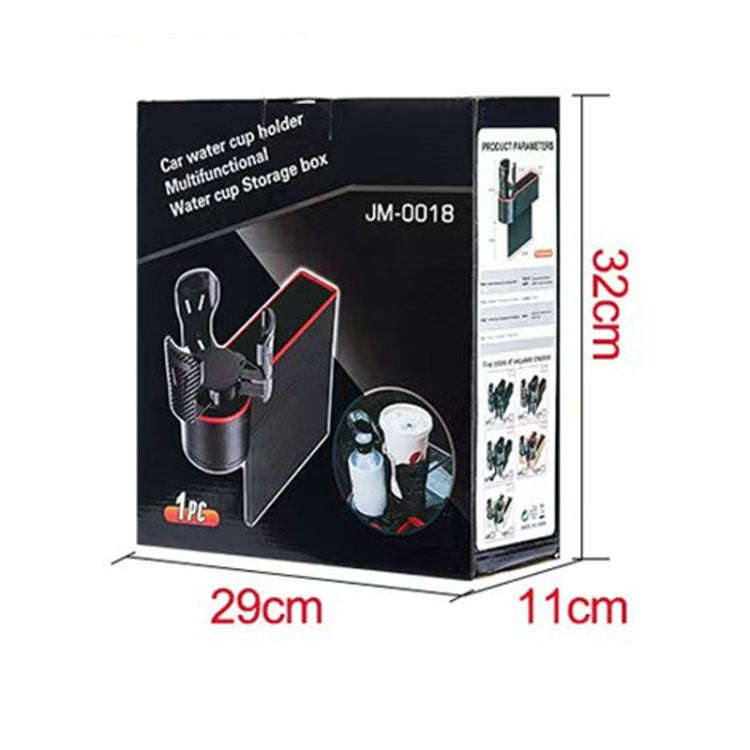 Car Seat Gap Storage Box Car Water Cup Holder Ashtray, Color: Right Brown
