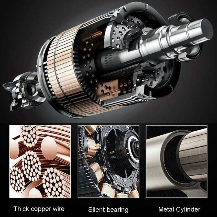 22 Cylinders Car Intelligent Digital Display Inflator Pump Portable Car Tire Pneumatic Engine(Sil...