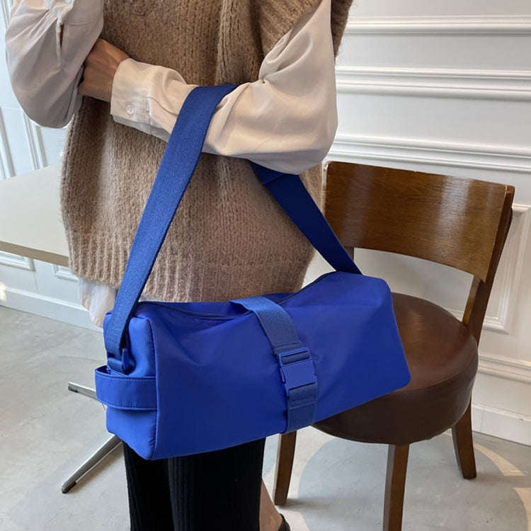 Nylon Waterproof Travel Crossbody Bag Leisure Sports Fitness Bags(Blue)