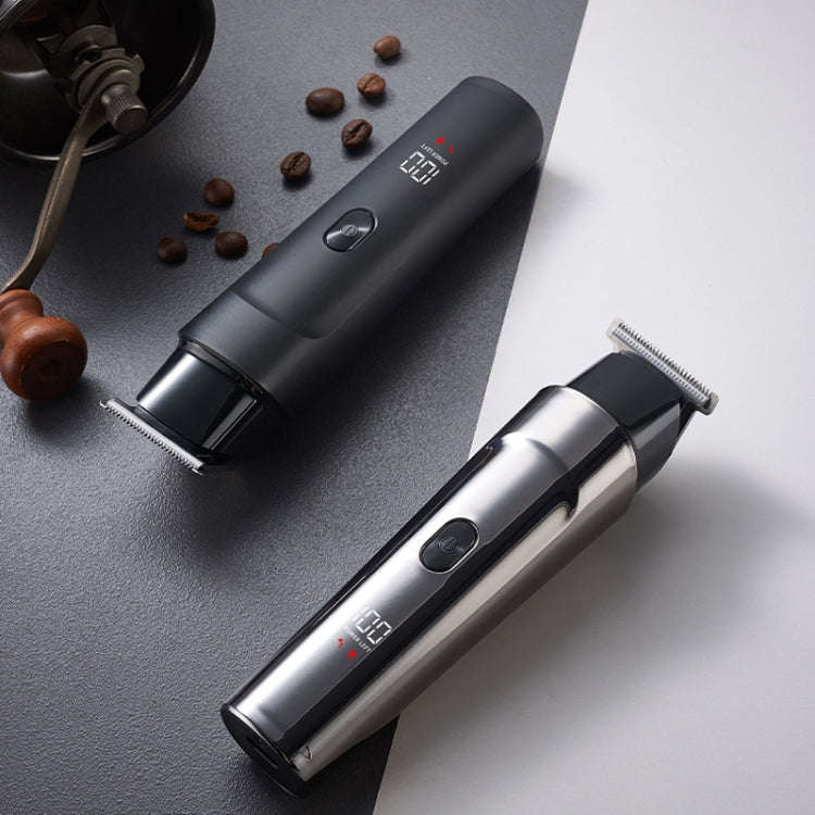 Rechargeable Home Hairdresser Electrical Hair Clippers Hair Shaving Device(Gray)