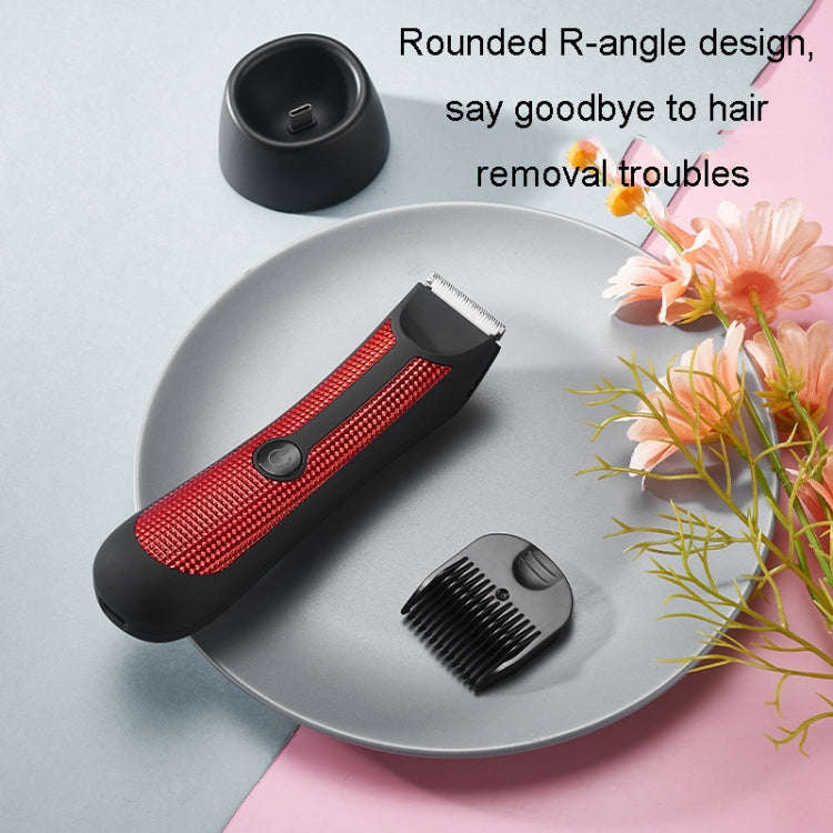 Women Electrical Hair Removal Instrument Shaving Knife Axillary Hair Shaver(Blue)