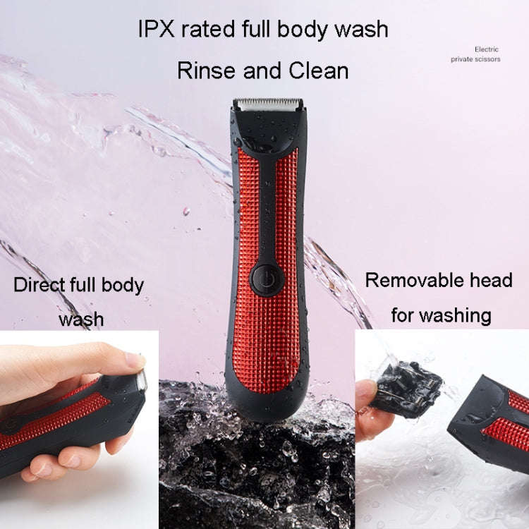 Women Electrical Hair Removal Instrument Shaving Knife Axillary Hair Shaver(Blue)