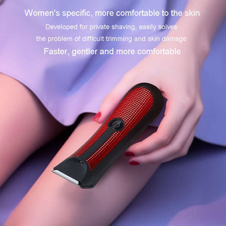 Women Electrical Hair Removal Instrument Shaving Knife Axillary Hair Shaver(Blue)