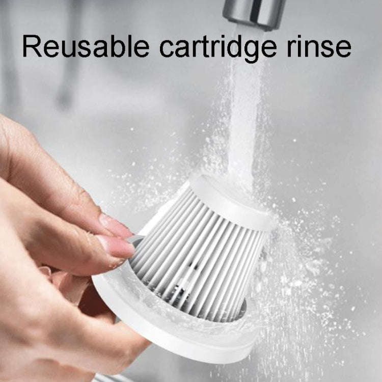 Car Vacuum Cleaner Handheld Compact Powerful Cleaning Tool For Car And Home Use(White)