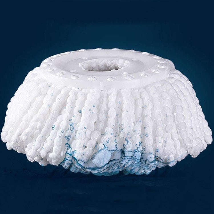Fine Fiber Mop Pad For 15.8-16cm 360 Rotating Mop Cotton Yarn Replacement Cloths(Black)