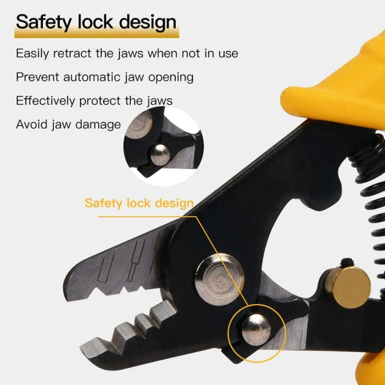 Komshine FIS Three-port Optical Wire Stripping Aperture Precise Safety Lock Design(FT11301T)
