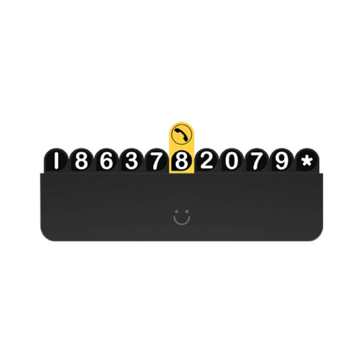 bbdd Temporary Parking License Plate Concealable Car Removal Number Plate(Pure Edition)