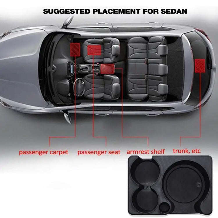 Vehicle Kettle Hot Water Bottle Fixed Rack Base Household Kettle Frame(Single Base)
