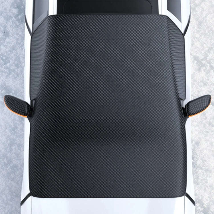 ST-3959 Snow Cover Front Windshield Strong Magnetic Adsorption Car Windshield Cover Oxford Cloth ...