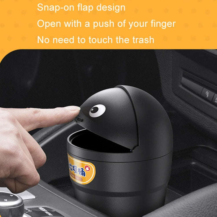 SHUNWEI SD-1610 Universal Car Trash Can Auto Organizer Storage Box(Black)