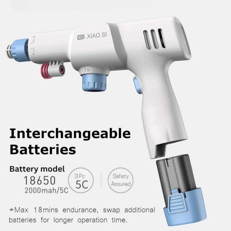 XiaoSi Car Wireless Wash Machine Portable Rechargeable Home High Voltage Water Pump(White)