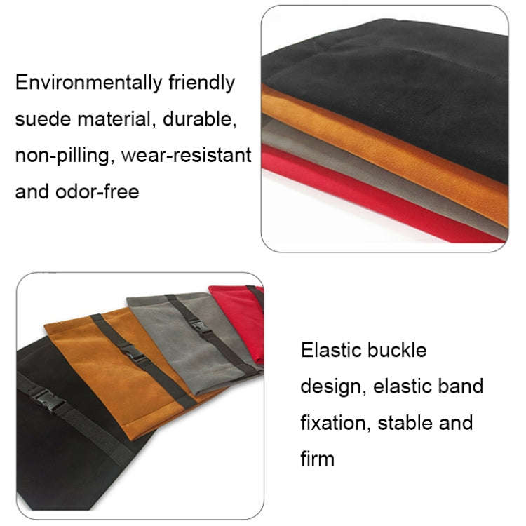 For Tesla Model 3 / Y Car Seat Central Control Screen Tissue Box Tissue Storage Bags, Color: Brown