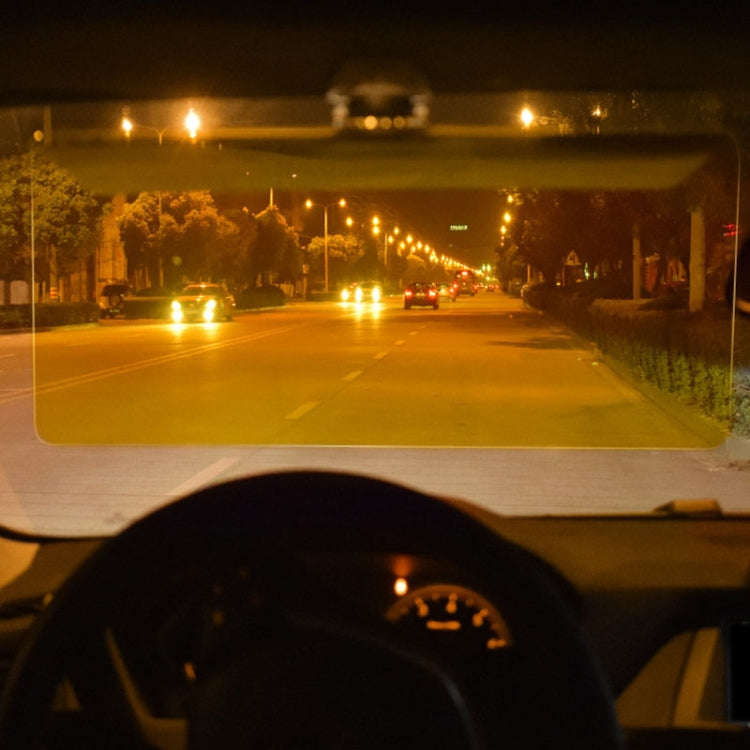 SHUNWEI SD-2301 Car Sun Visor Day Night Anti Glare Visor Adjustable Visor Protection(Yellow)