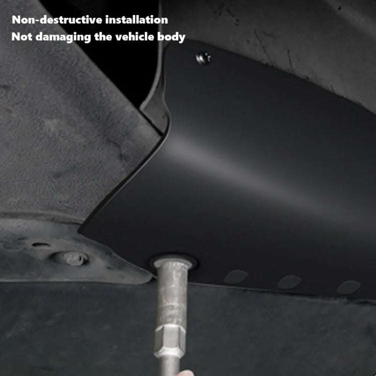 For Tesla  Model Y Car Coolant Guard Board Chassis Pipe Protection Baffle Engine Battery Condense...