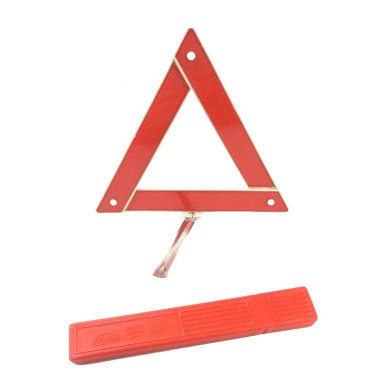 28 x 24cm Car Storage Foldable Tripod Warning Plaque Car Emergency Warning Sign