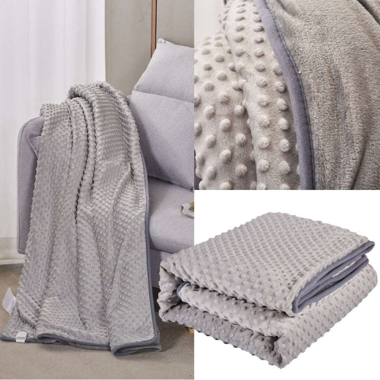 1.3 x 1.6m 220V Electric Blanket Heated Mattress Shawl Winter Body Warmer EU Plug(Dot Velvet)