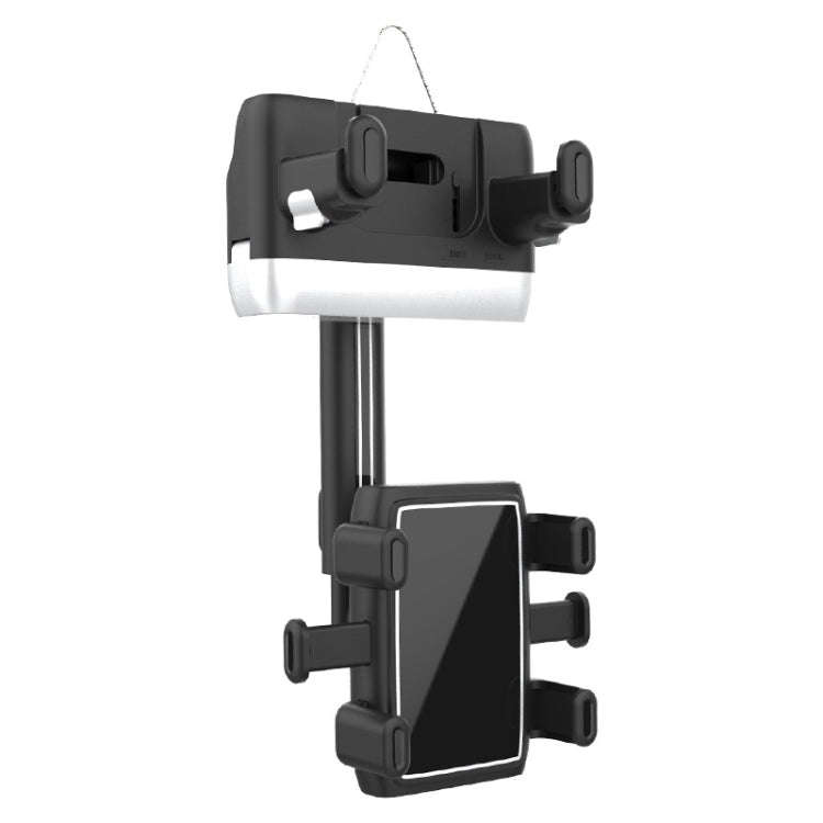 Car Rearview Mirror Phone Holder 360 Degree Rotation Smartphones Stand(Black)