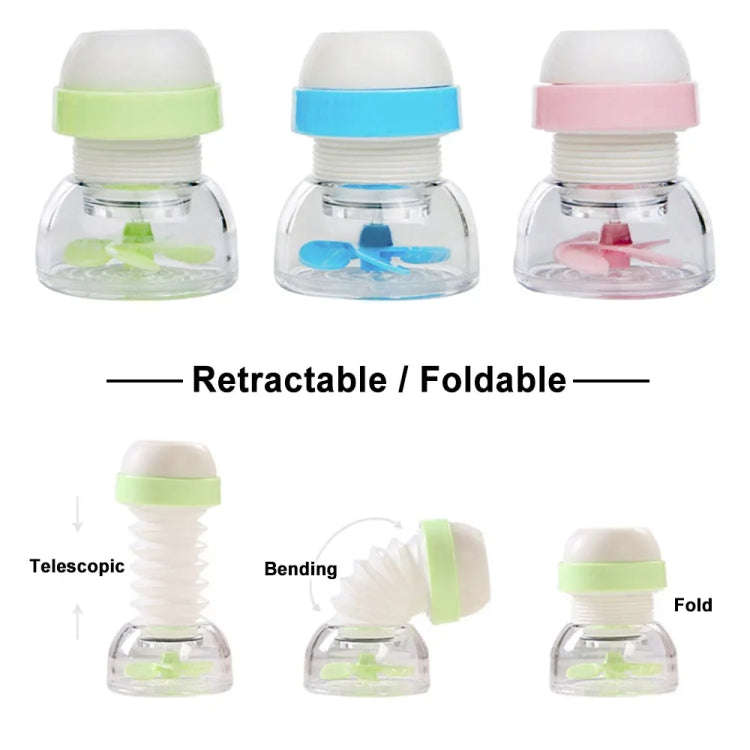 Kitchen Faucet Rotatable Filter Anti-Splash Water Saver Filter, Random Color Delivery(1 Generation)
