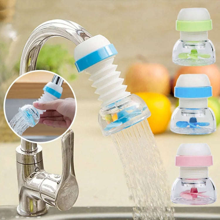 Kitchen Faucet Rotatable Filter Anti-Splash Water Saver Filter, Random Color Delivery(1 Generation)