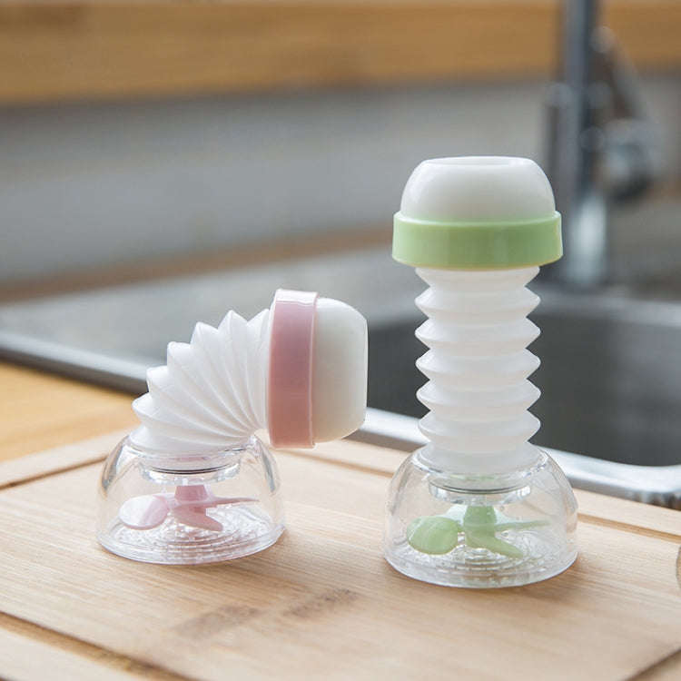 Kitchen Faucet Rotatable Filter Anti-Splash Water Saver Filter, Random Color Delivery(1 Generation)