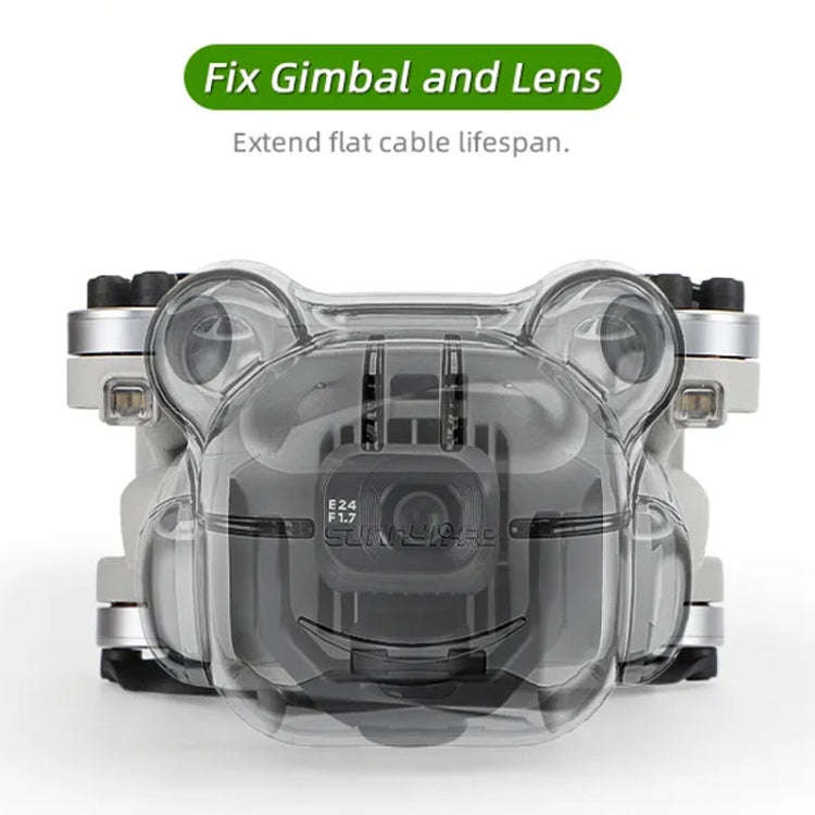 Sunnylife N4P-G710 For DJI Mini 4 Pro Integrated Gimbal Protector Camera Lens Cover Dust-proof Ca...