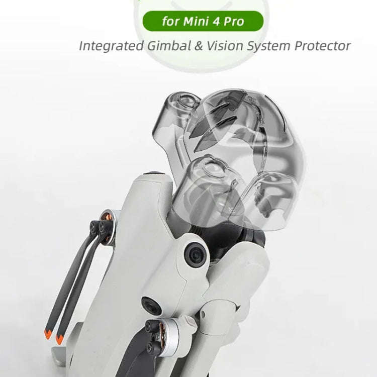 Sunnylife N4P-G710 For DJI Mini 4 Pro Integrated Gimbal Protector Camera Lens Cover Dust-proof Ca...