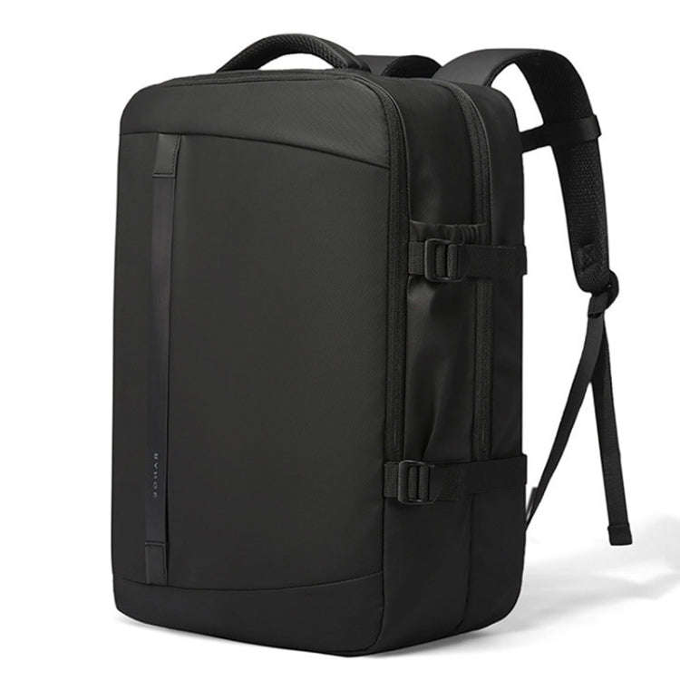 BANGE BG-2892 Mens Business Double-Shoulder Backpack Large Capacity Traveling Computer Bag(Black)