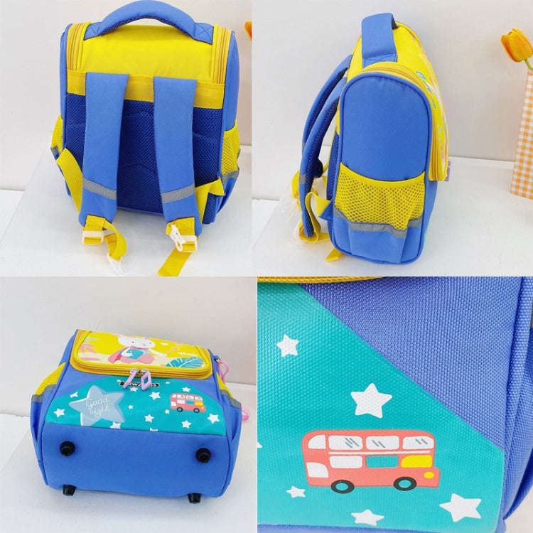 XKWZKIDS Kindergarten Children School Bag Cute Cartoon Shoulder Bag, Style: Dinosaur (Red)
