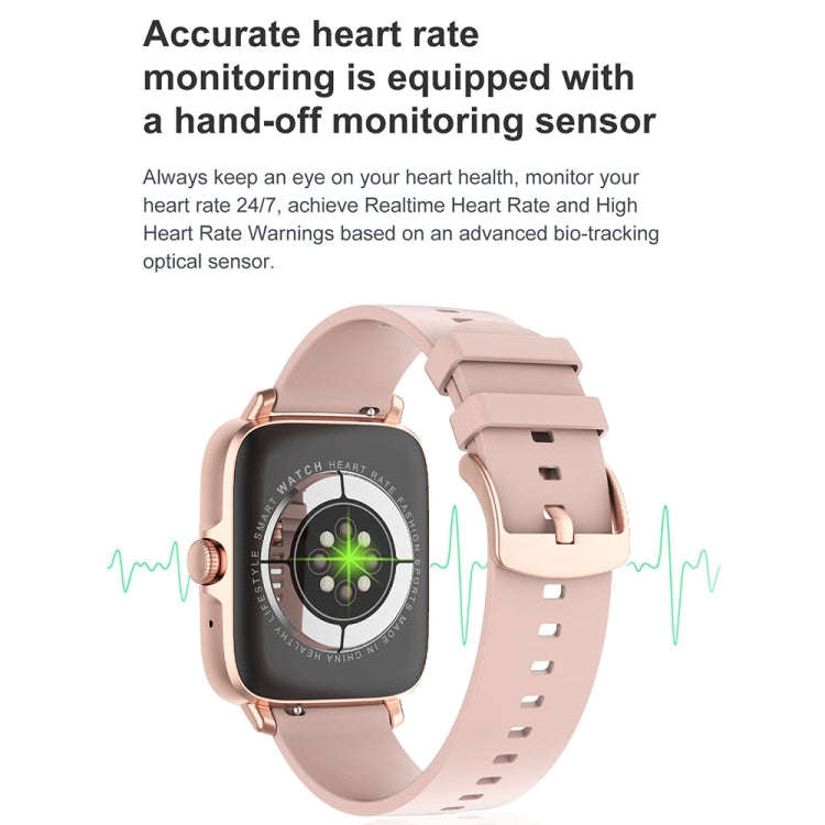 DT102 1.9-Inch Heart Rate/Blood Oxygen Monitoring Bluetooth Call Watch With NFC Function, Color: ...
