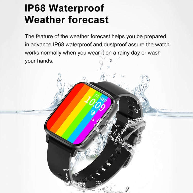DT102 1.9-Inch Heart Rate/Blood Oxygen Monitoring Bluetooth Call Watch With NFC Function, Color: ...