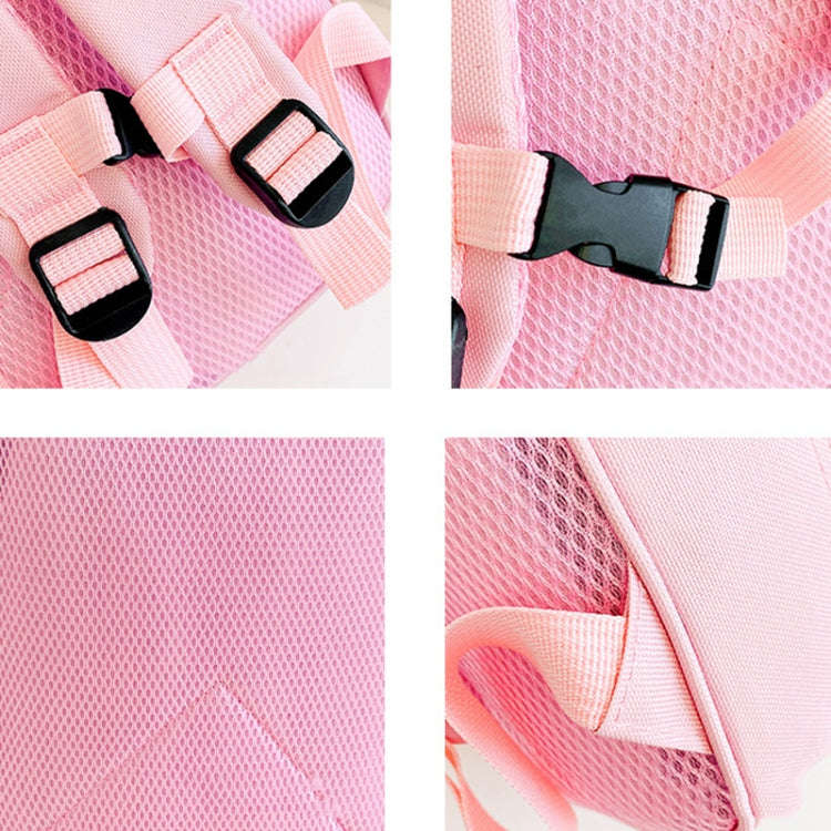 Kindergarten Cartoon School Bag 3D Hard Shell Children Shoulder Backpacks(Kitten)