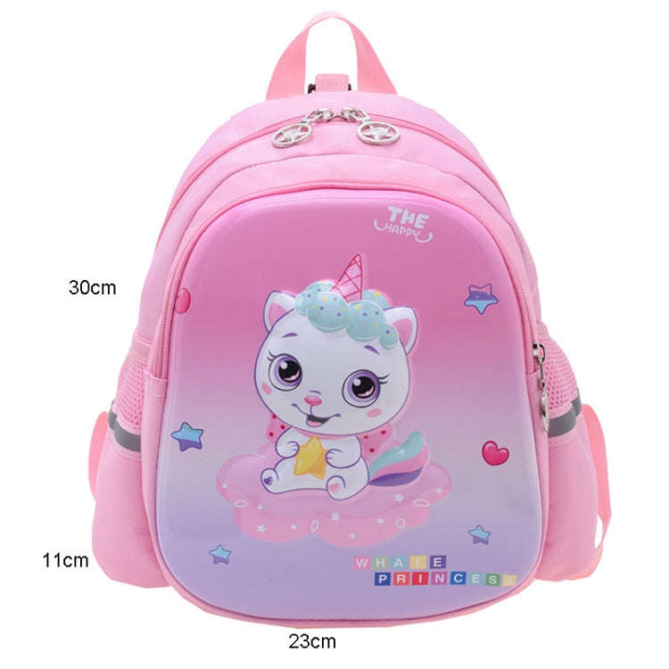 Children Kindergarten School Bag Cartoon Cute Hard Shell Shoulder Bag, Style: Astronaut (Dark Blue)