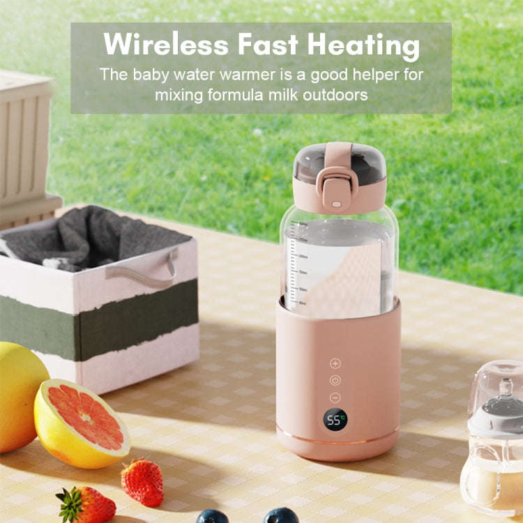 300ml Wireless Instant Water Warmer Electric Kettle for Baby Formula With 5200 mAh Battery Capaci...