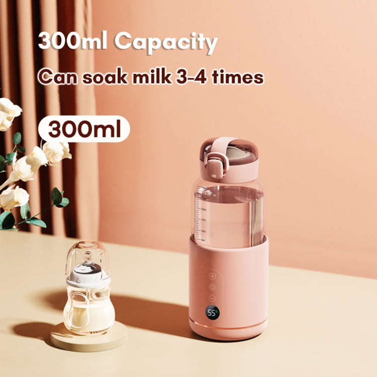 300ml Wireless Instant Water Warmer Electric Kettle for Baby Formula With 5200 mAh Battery Capaci...