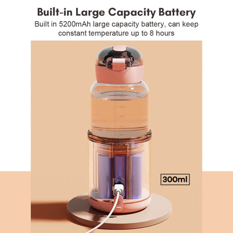 300ml Wireless Instant Water Warmer Electric Kettle for Baby Formula With 5200 mAh Battery Capaci...