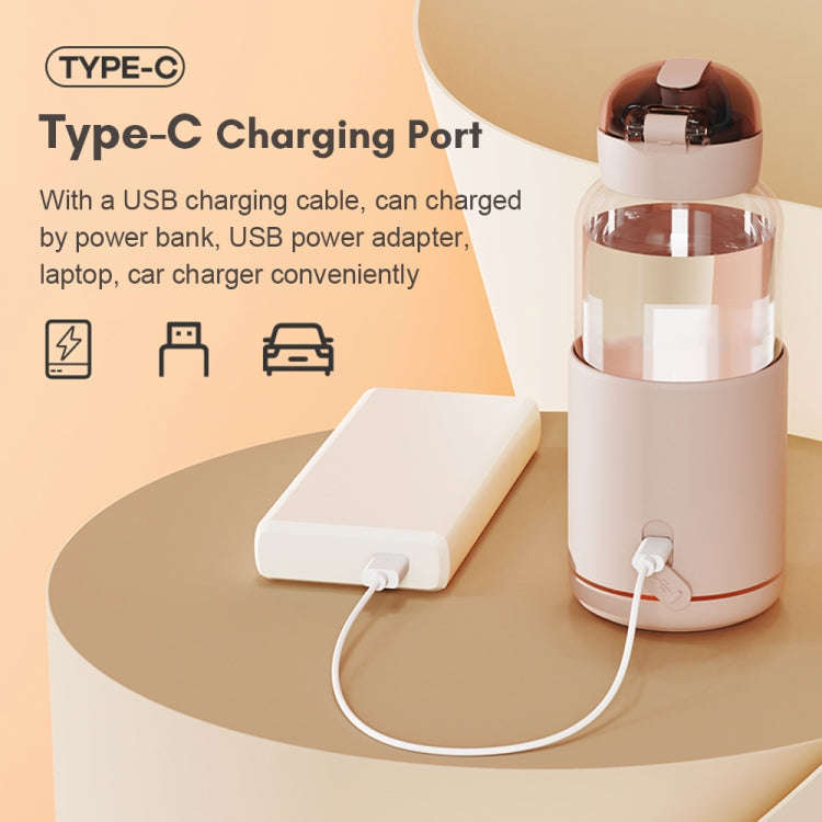 300ml Wireless Instant Water Warmer Electric Kettle for Baby Formula With 5200 mAh Battery Capaci...