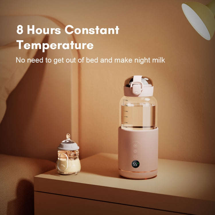 300ml Wireless Instant Water Warmer Electric Kettle for Baby Formula With 5200 mAh Battery Capaci...