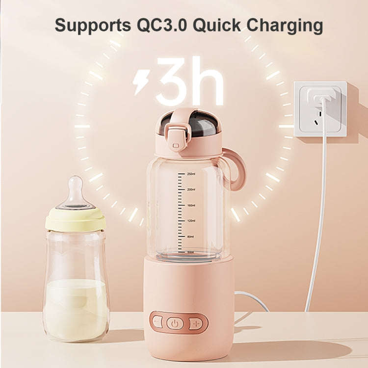 250ml Wireless Instant Water Warmer Electric Kettle for Baby Formula With 15000 mAh Battery Capac...