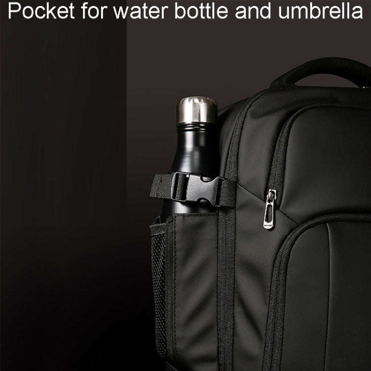 BANGE BG-7690 Mens Business Double-Shoulder Backpack Large Capacity Waterproof Traveling Computer...