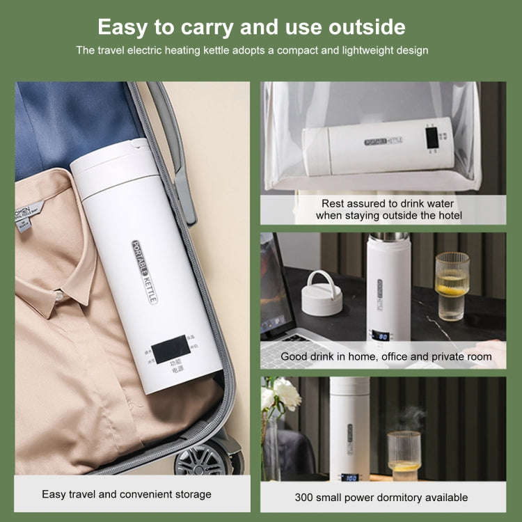 300W 500ml Electric Heating Water Cup Smart Boiling Kettle Temperature Control Kettle, Spec: SUS3...
