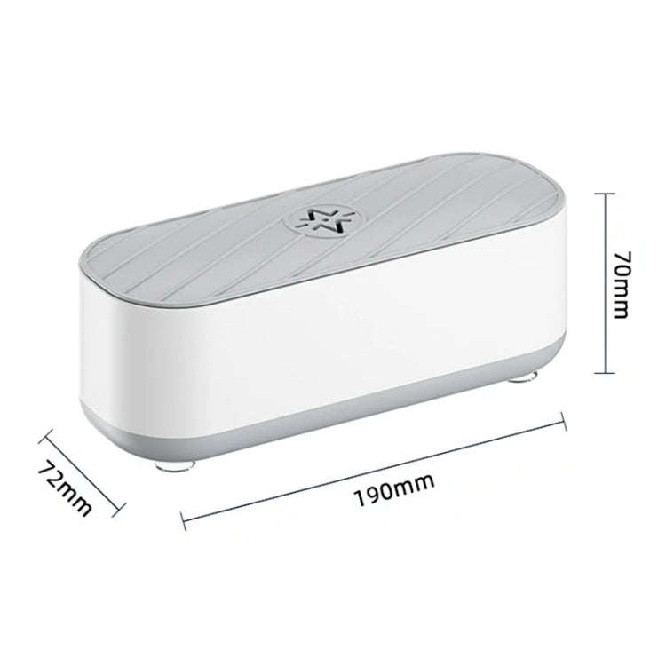 Multifunctional Ultrasonic Cleaner Jewelry Glasses Lenses Cleaning Machine, Spec: Dry Battery Pow...