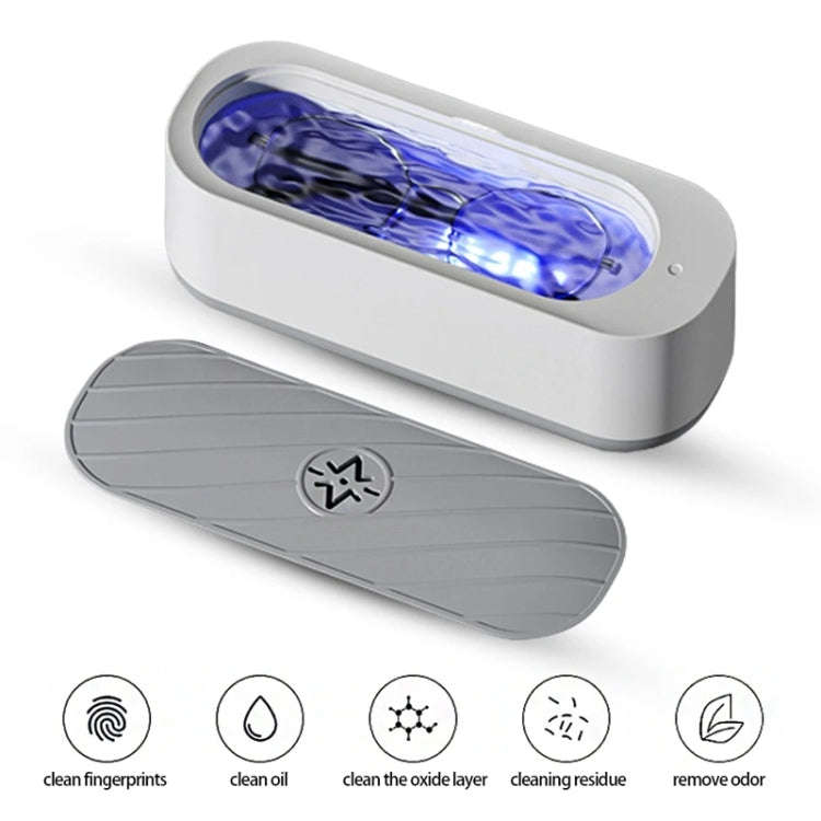Multifunctional Ultrasonic Cleaner Jewelry Glasses Lenses Cleaning Machine, Spec: Rechargeable Wi...