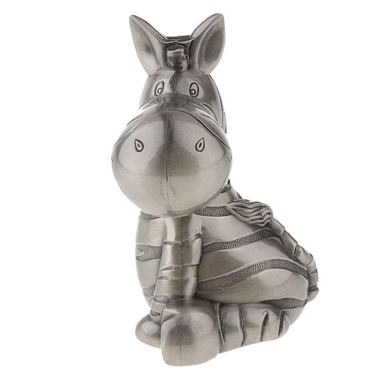 9 x 6.5 x 13 cm Cartoon Cute Horse Money Bank Metal Crafts Ornament Children Gift