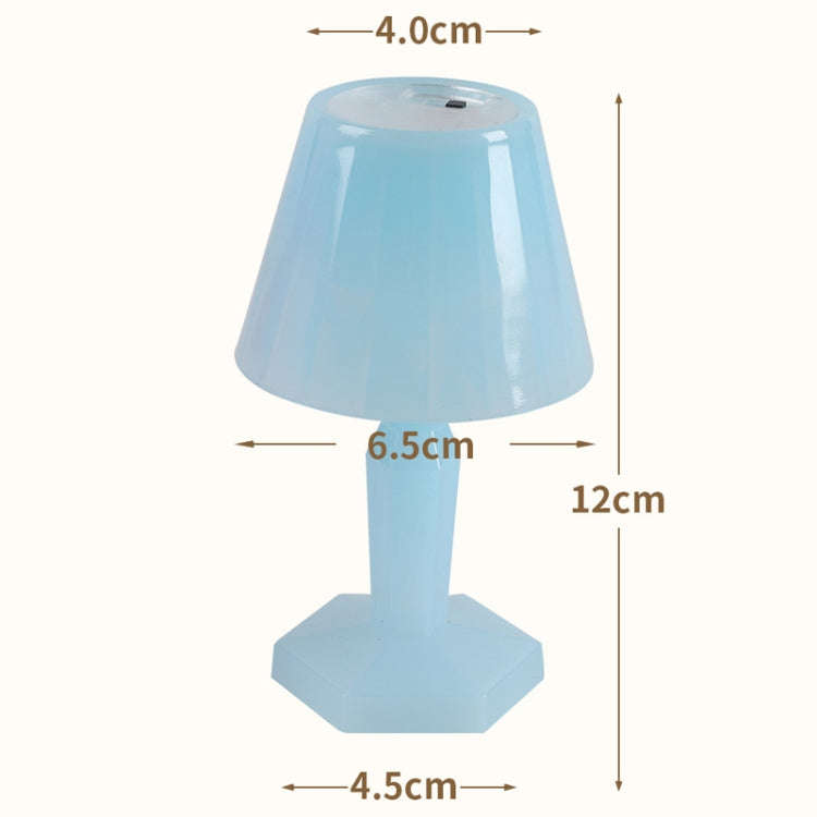 LED Electronic Light Ambient Candy Small Table Lamp Decorative Night Lights(Pink)