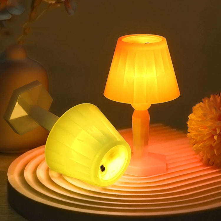 LED Electronic Light Ambient Candy Small Table Lamp Decorative Night Lights(Pink)