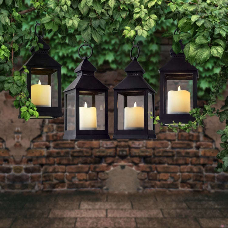 Retro LED Electronic Candle Wind Light Horse Light Party Home Decoration Ambient Lights, Style: S...
