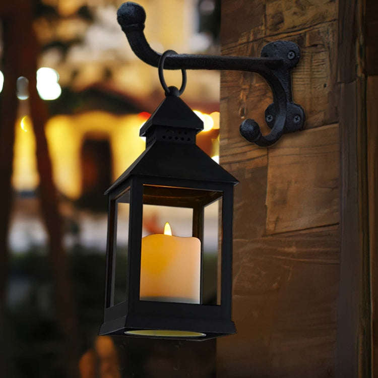Retro LED Electronic Candle Wind Light Horse Light Party Home Decoration Ambient Lights, Style: D...