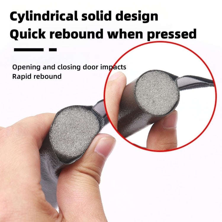 Door Bottom Seal Strip Door Seam Soundproof Windproof Sticker Door Foot Down Gap Self-Adhesive Bl...